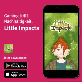 Bildvorschau des digitalen Spiels Little Impact. Gaming trifft Nachhaltigkeit