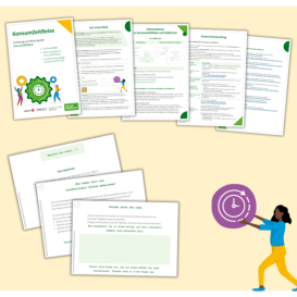 Aufmacherbild: Material aufgefächert